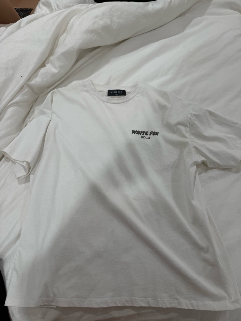Vol.3 Men's White Crew Neck T-Shirt